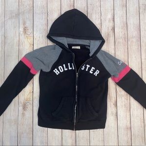 Hollister Zip Up Hoodie Size Large Sweatshirt
